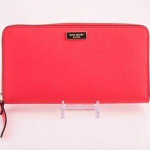 Kate Spade Newbury Lane Wallet Coral *FIRM*